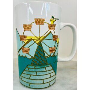 Starbucks 16Oz Mug cup coffee tea Mountain Ferris Wheel Mermaid Dot collection